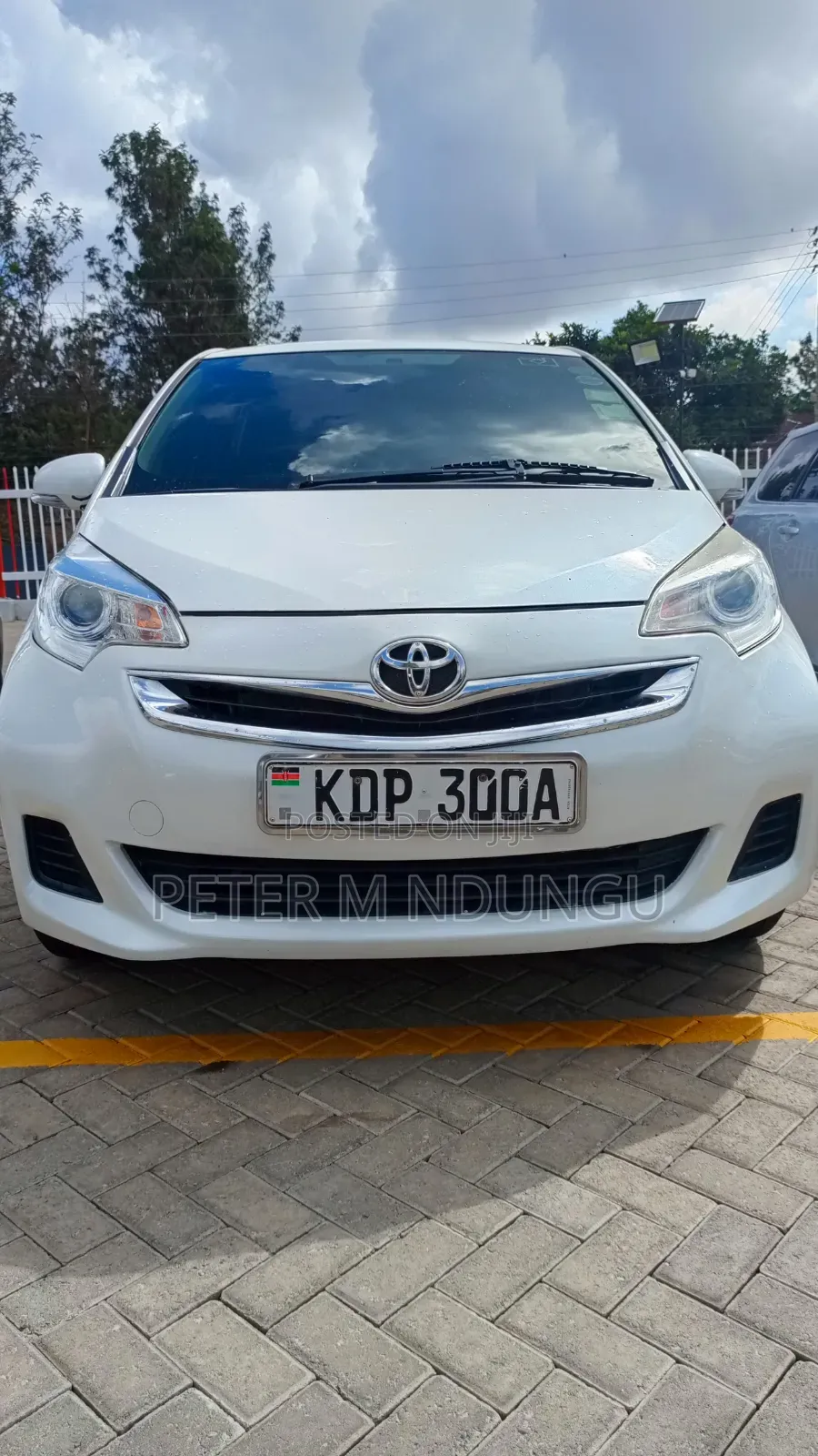 Toyota Ractis 2016 White