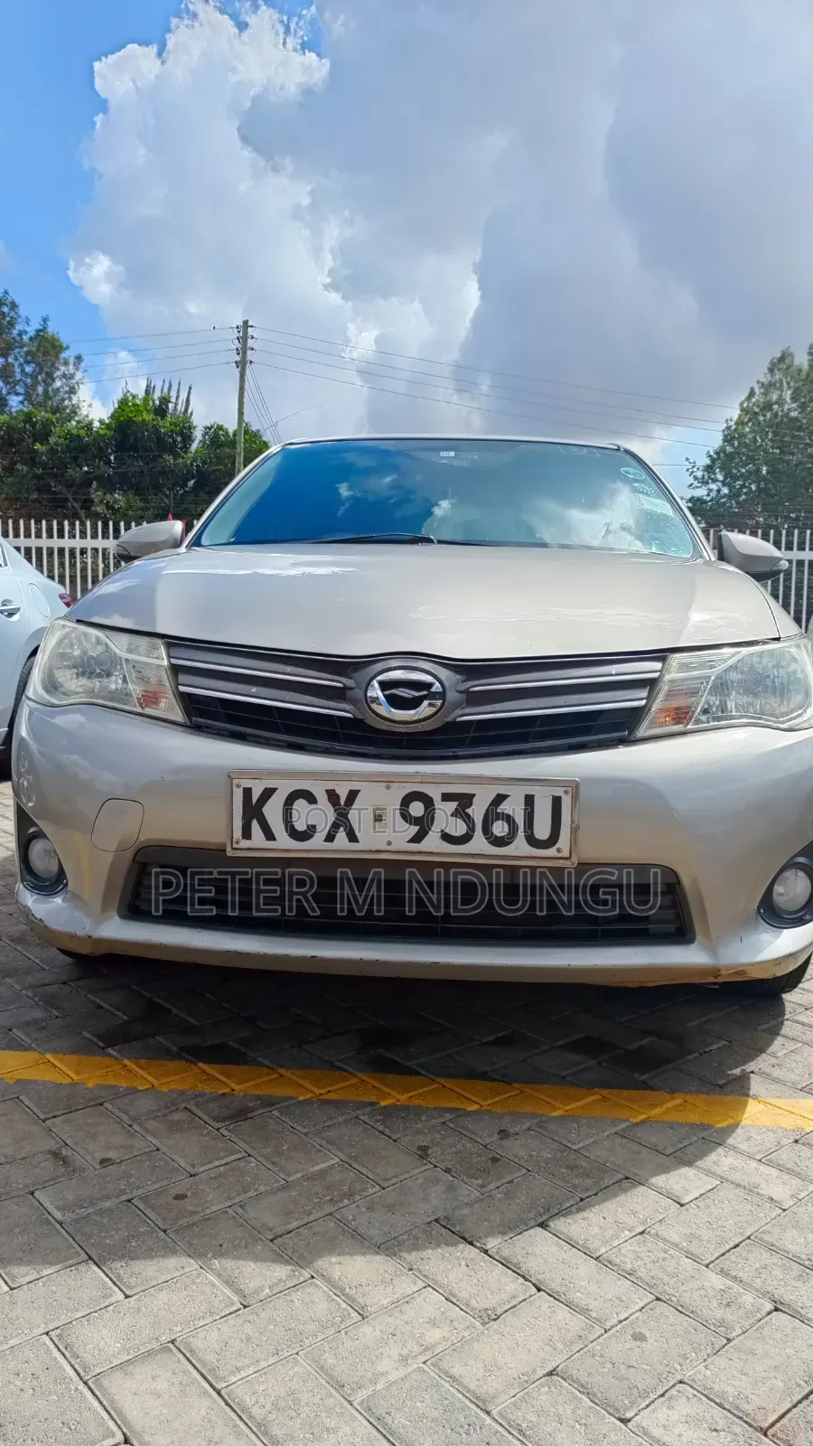 Toyota Axio 2012 Silver