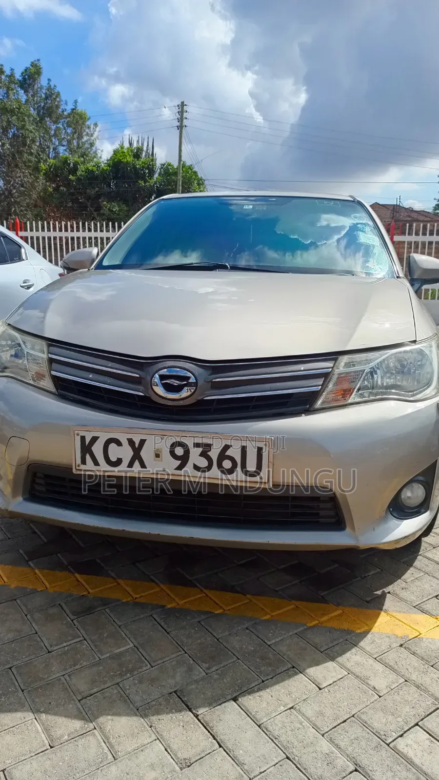 Toyota Axio 2012 Silver