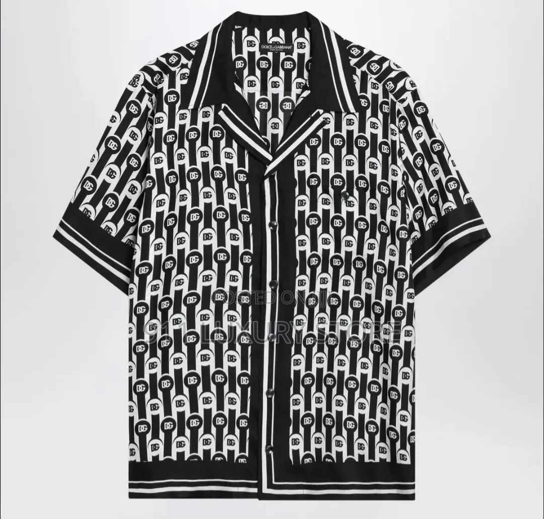 Dolce & Gabbana Short-Sleeved Button-Up Shirt