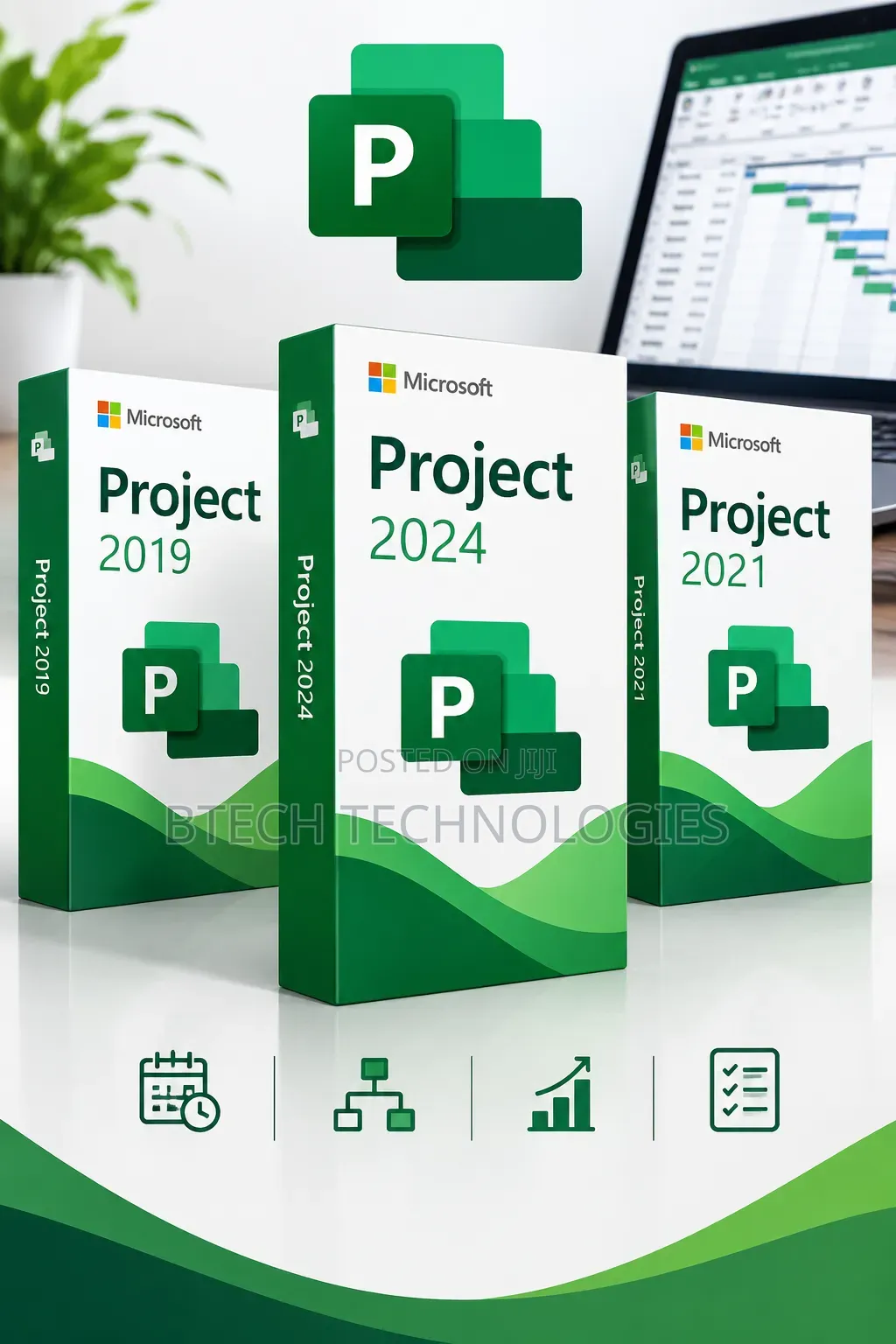 Microsoft Project 2019, 2021 & 2024 Installation Services