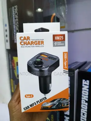 Bluetooth FM Transmitter Car Charger With MP3 & TF Card