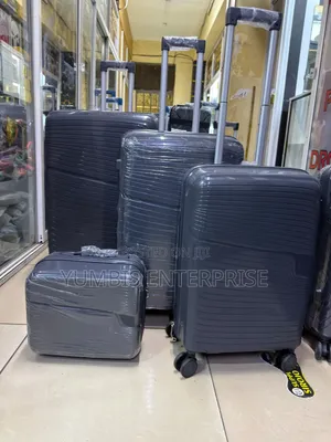 Grey Dark Size 30"" Rubber Unbreakable Suitcase Luggage Sets 9000