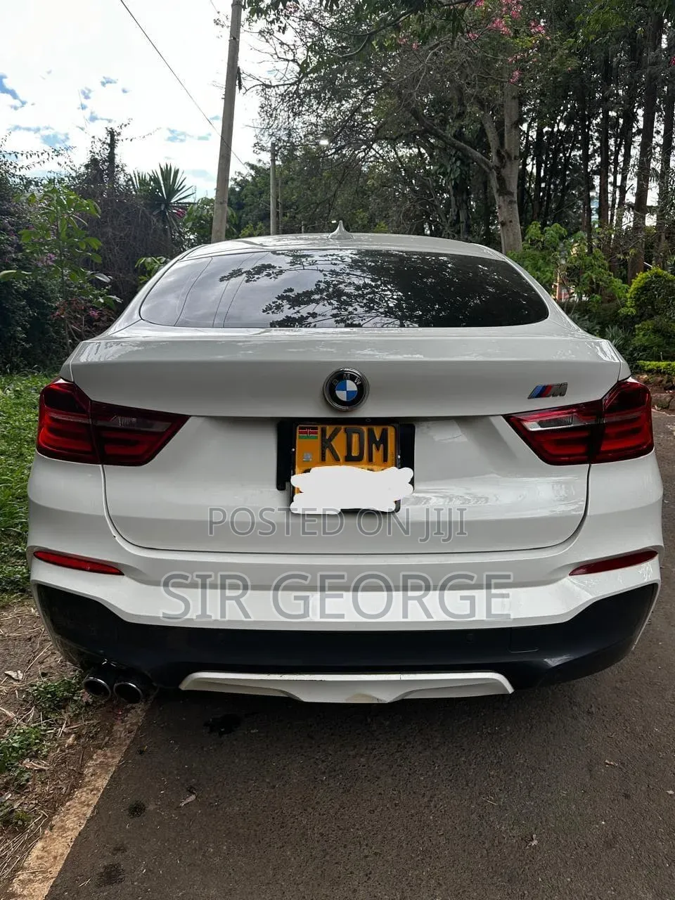 BMW X4 2016 White