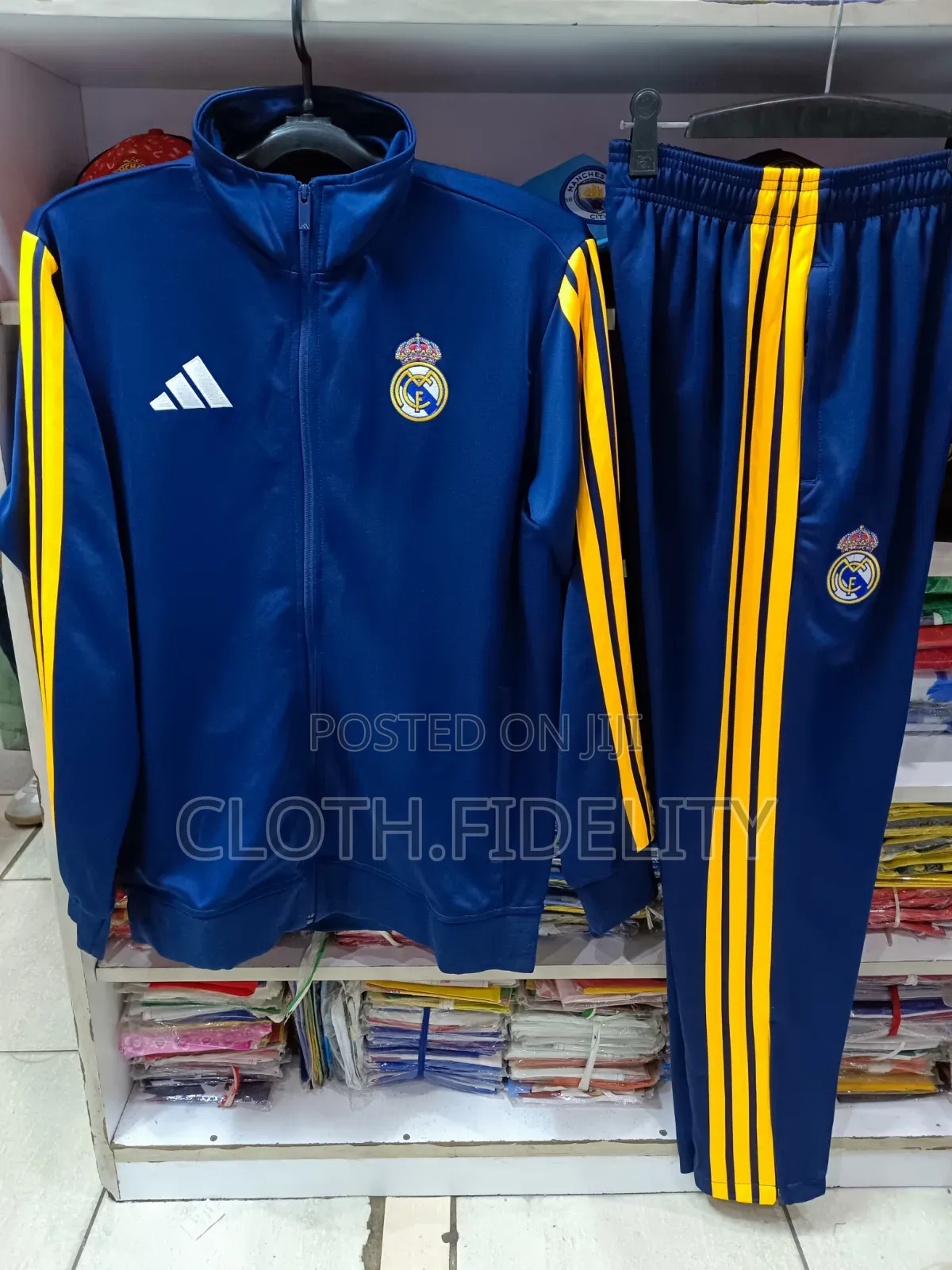 Real Madrid FC DNA Full Tracksuit .