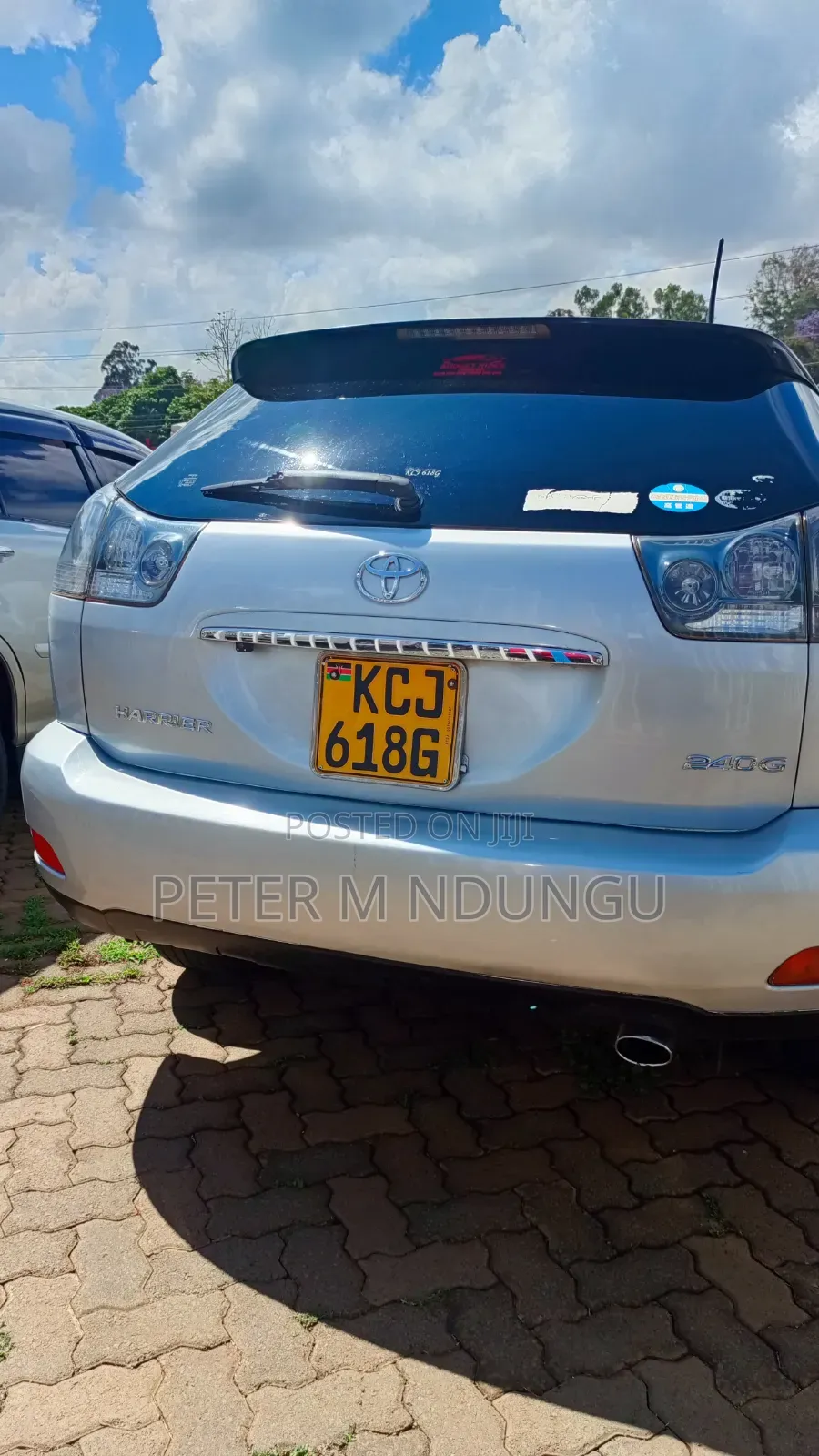 Toyota Harrier 2010 Silver