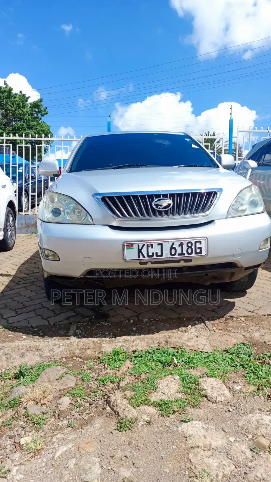 Toyota Harrier 2010 Silver