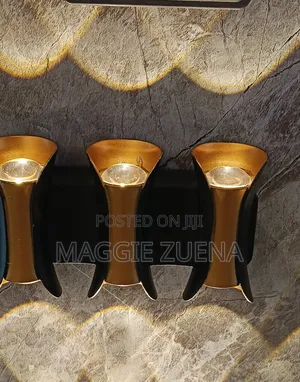 Gold Outdoor Wall Light