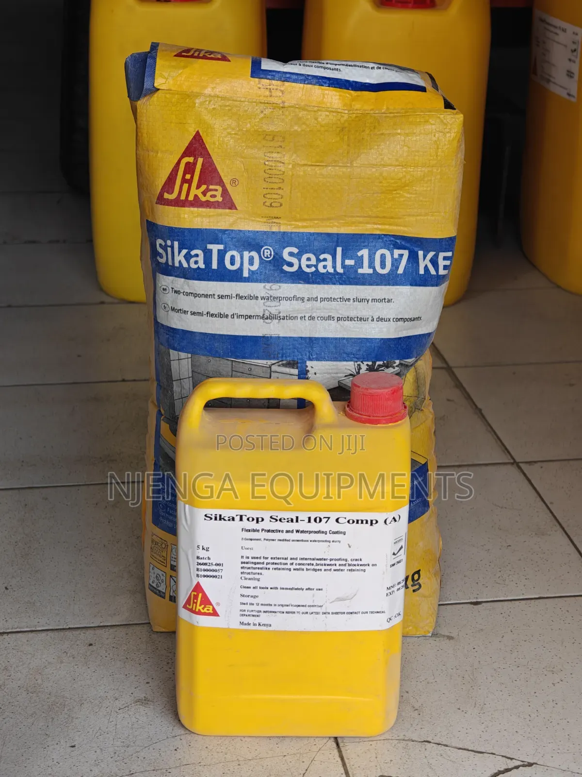 SikaTop Seal-107 Two-Component Waterproofing