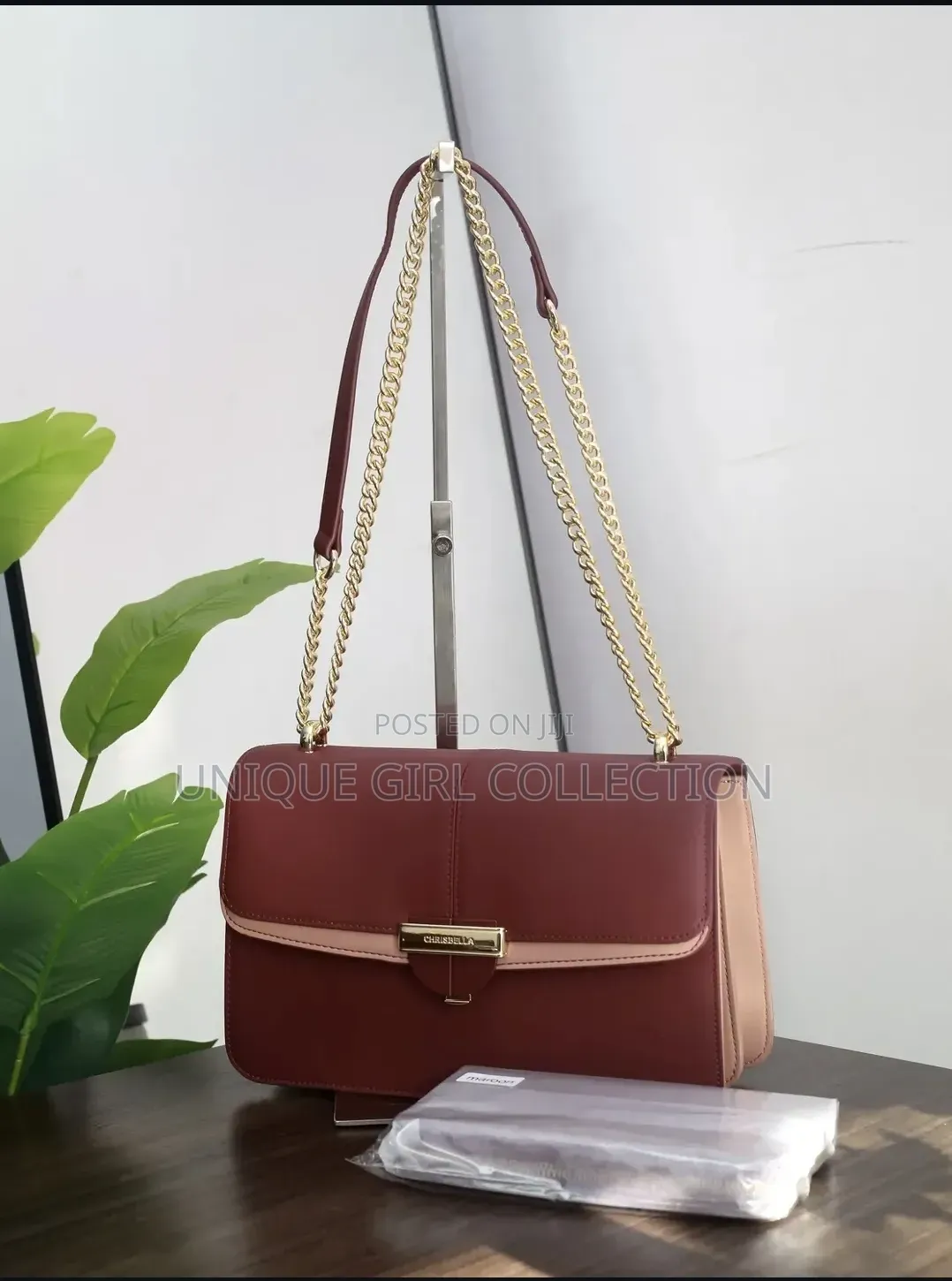 Elegant Chrisbella Ladies Handbag – Stylish Chain Shoulder Bag