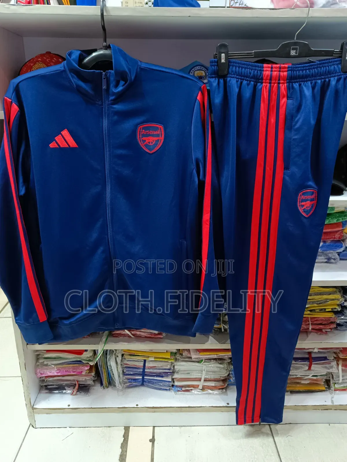 Arsenal FC DNA Full Tracksuit.