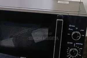 Black 20 Litres Mika Manual Microwave