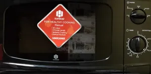 Hanmac 20L Manual Black & White Microwave (3 Years Warranty)