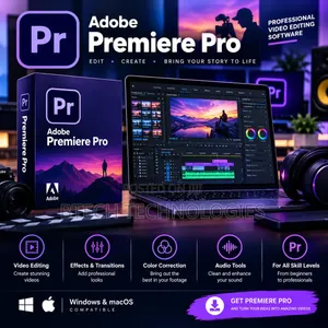 Adobe Premiere Pro Video Editing Software Installation
