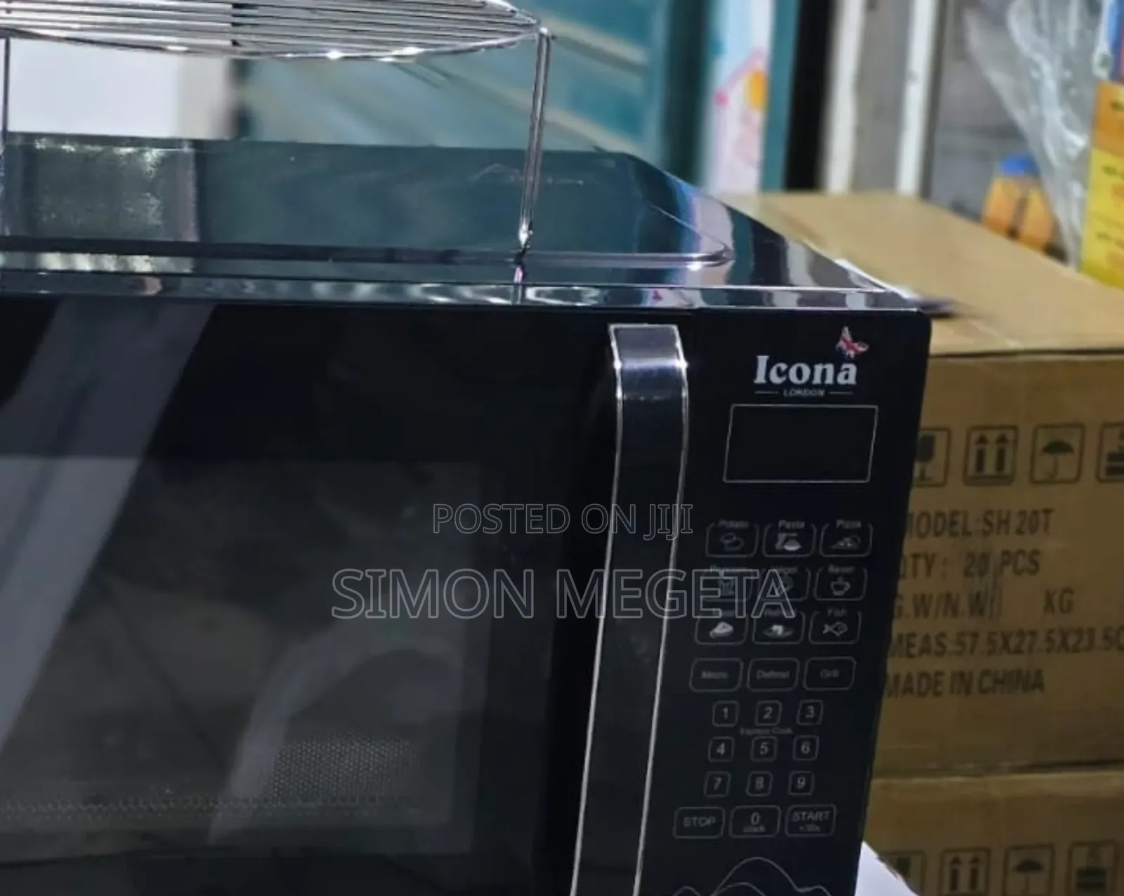 30 Litres Icona Digital Microwave With Grill