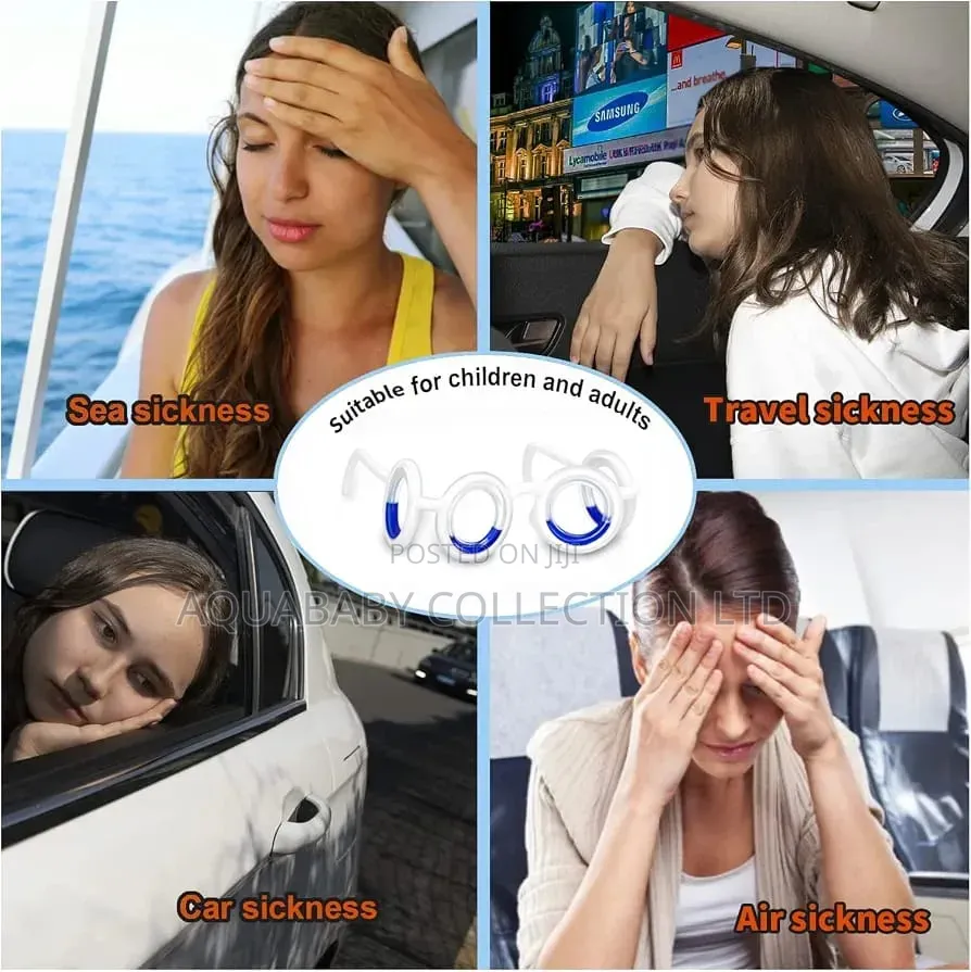 Anti-Motion Sickness Smart Glasses – Car, Travel & Seasickness Relief