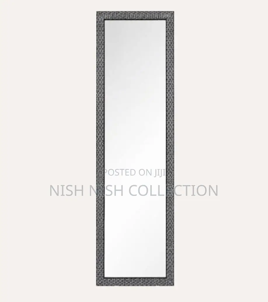 Plastic Print Floor Mirror