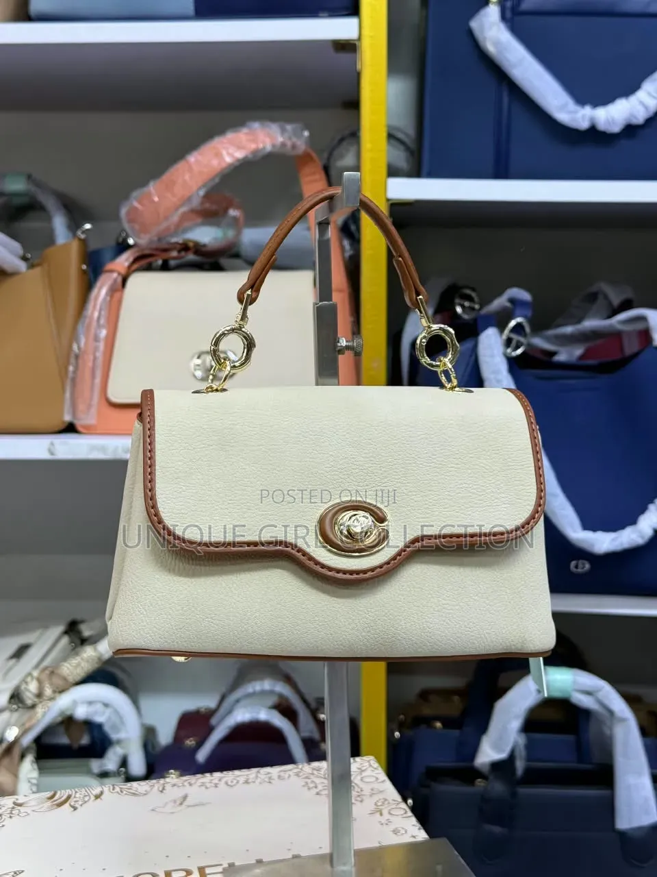Chrisbella Luxury Top-Handle Crossbody Bag – Chic & Classic Style