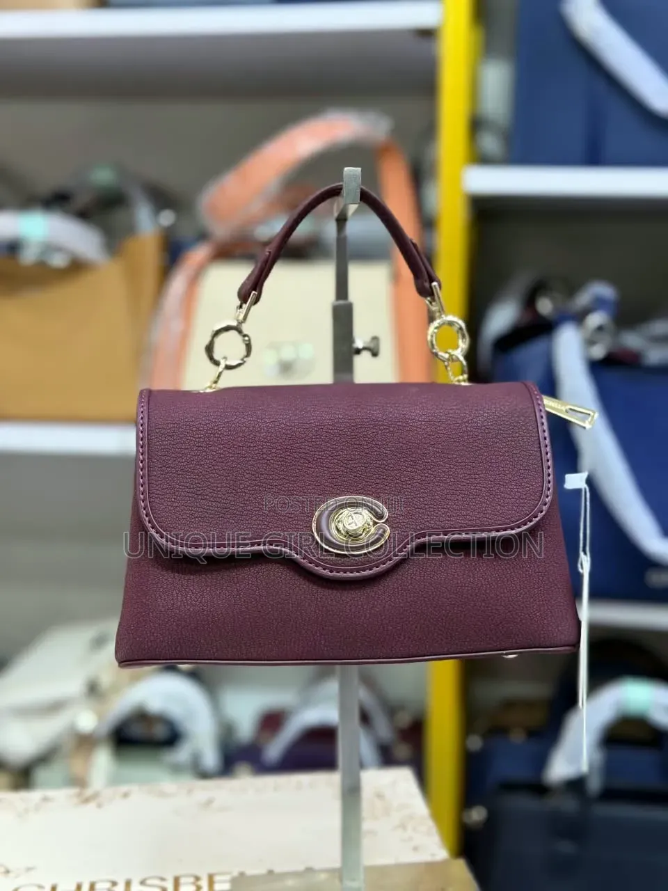 Chrisbella Luxury Top-Handle Crossbody Bag – Chic & Classic Style