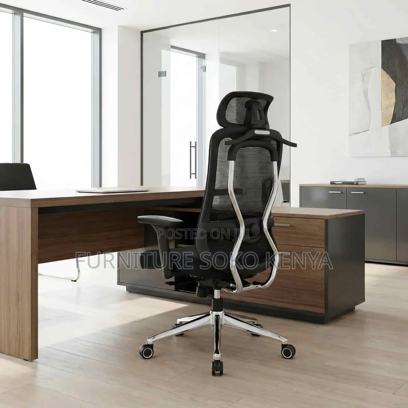 Executive Ergonomic Seat | Adjustable High Height Chair