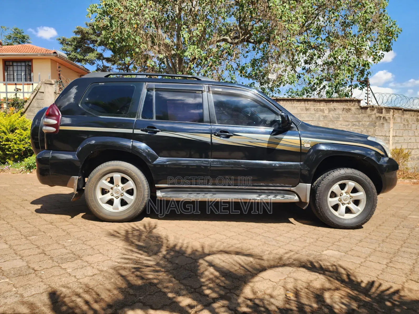 Toyota Land Cruiser Prado 3.0 D-4D 5dr 2005 Black