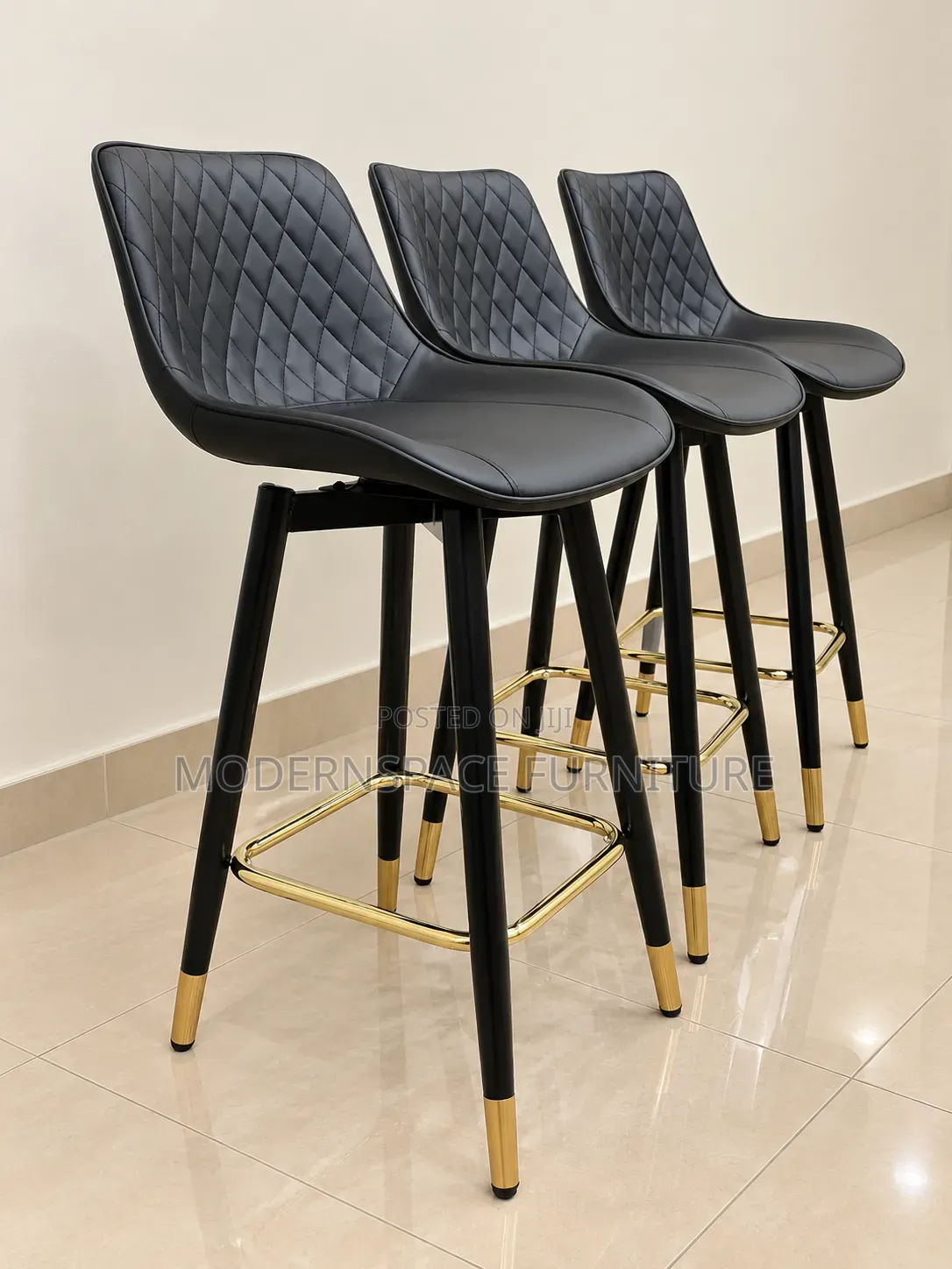 Black Bar Stool