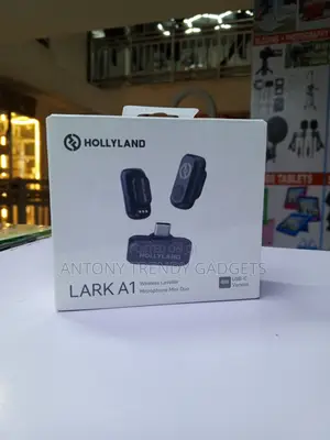 Hollyland Lark A1 Mini Duo Dual Lavalier Mic Set for Vloggers