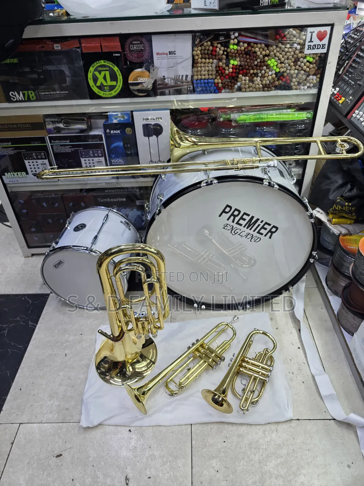 Premier Marching Drum Instruments