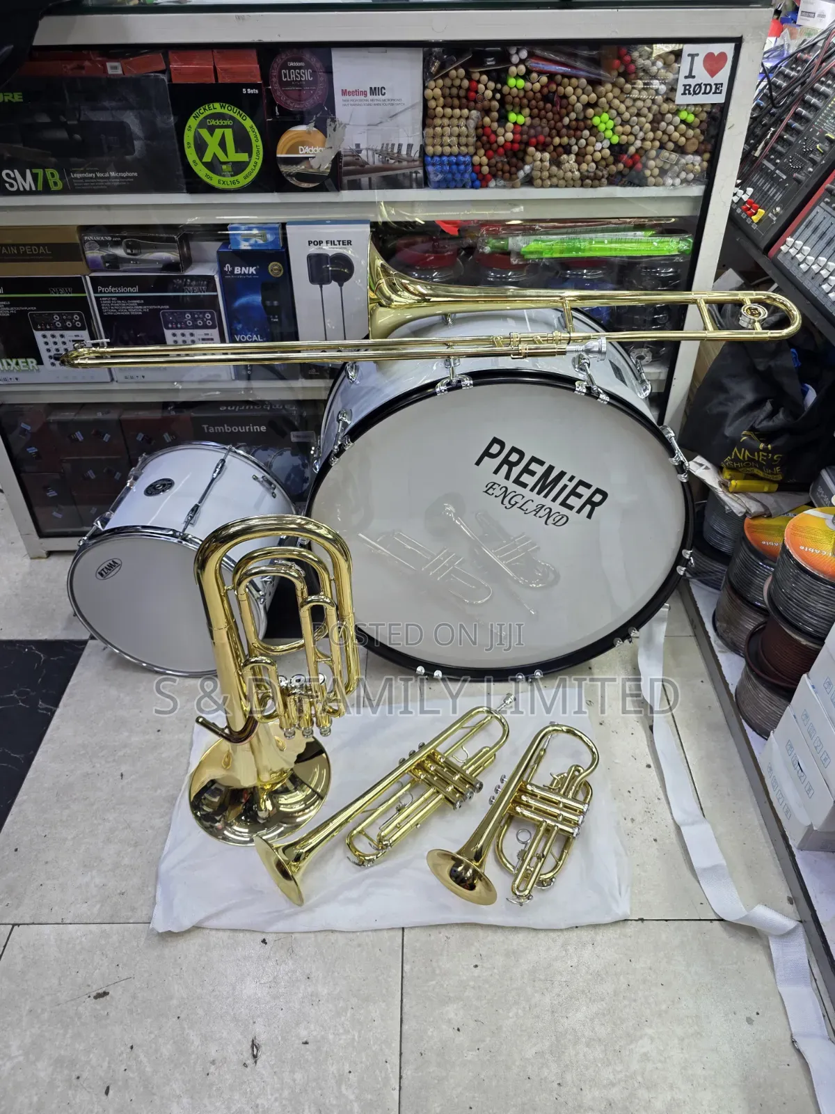 Premier Marching Drum Instruments