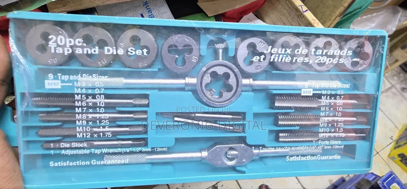 20pcs Tap and Die