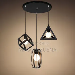3pc Geometrical Pendant Lights