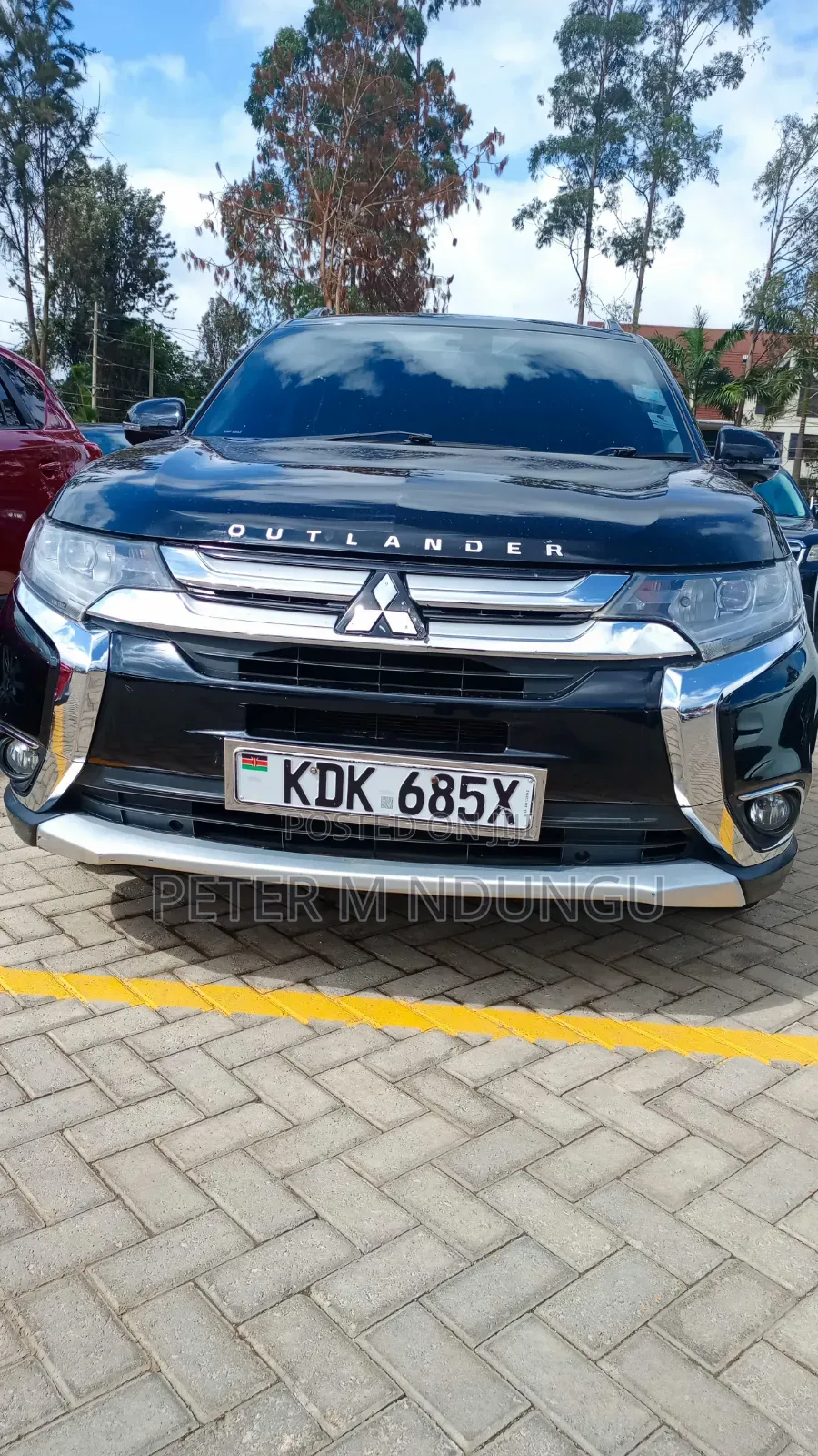 Mitsubishi Outlander 2015 Black