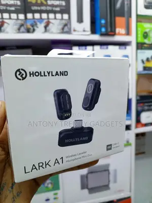 Hollyland Lark A1 Mini Duo Portable Wireless Mic for Filmmaking