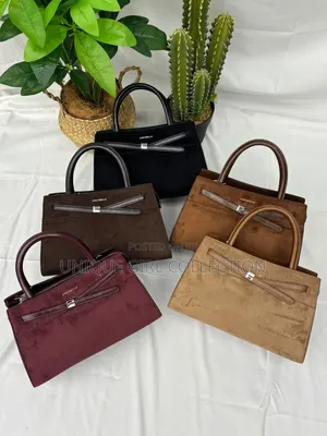 Chrisbella Premium Suede HandBag – Luxury Corporate & Casual Chic
