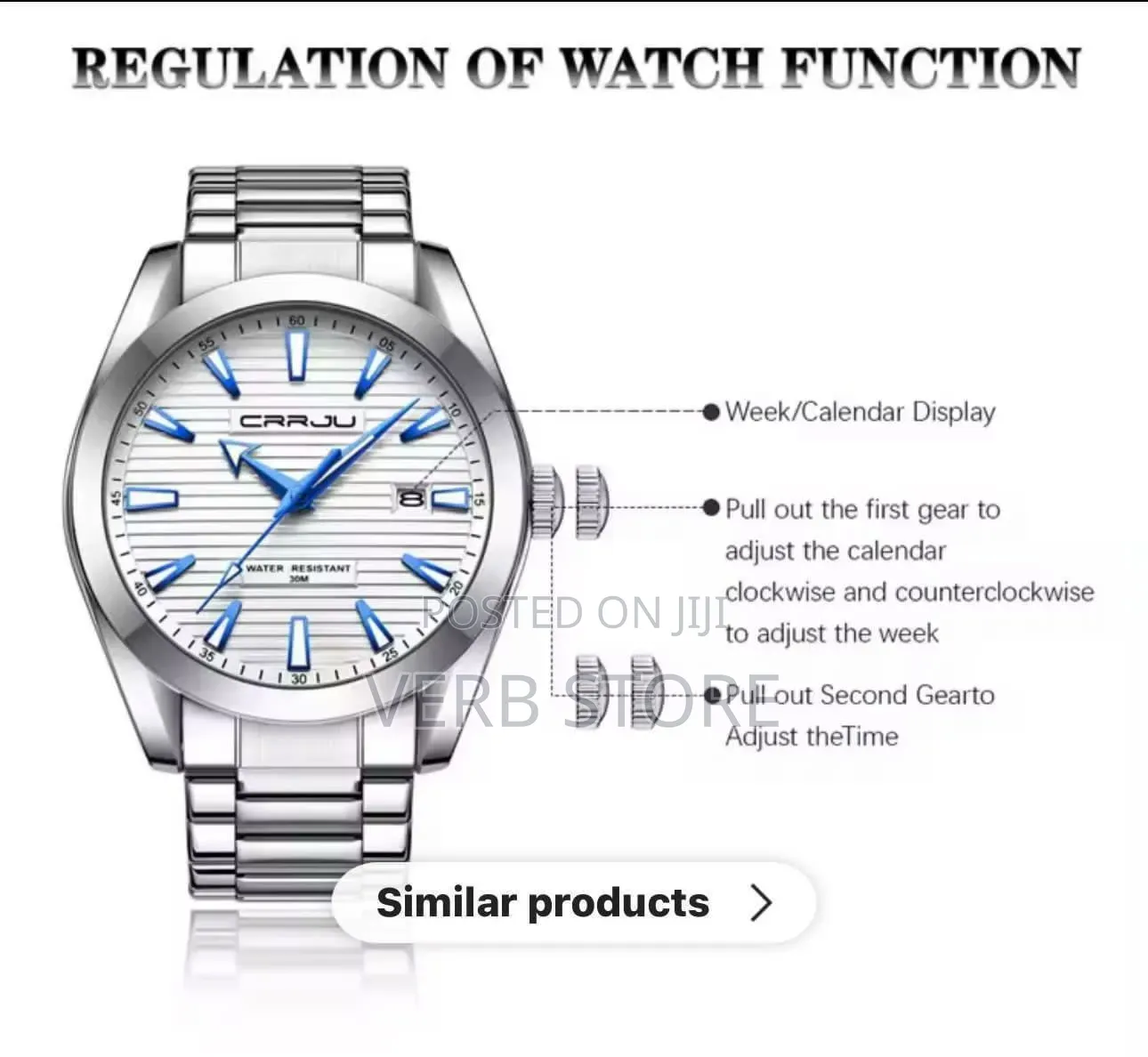 Crrju 5006 Men Watch