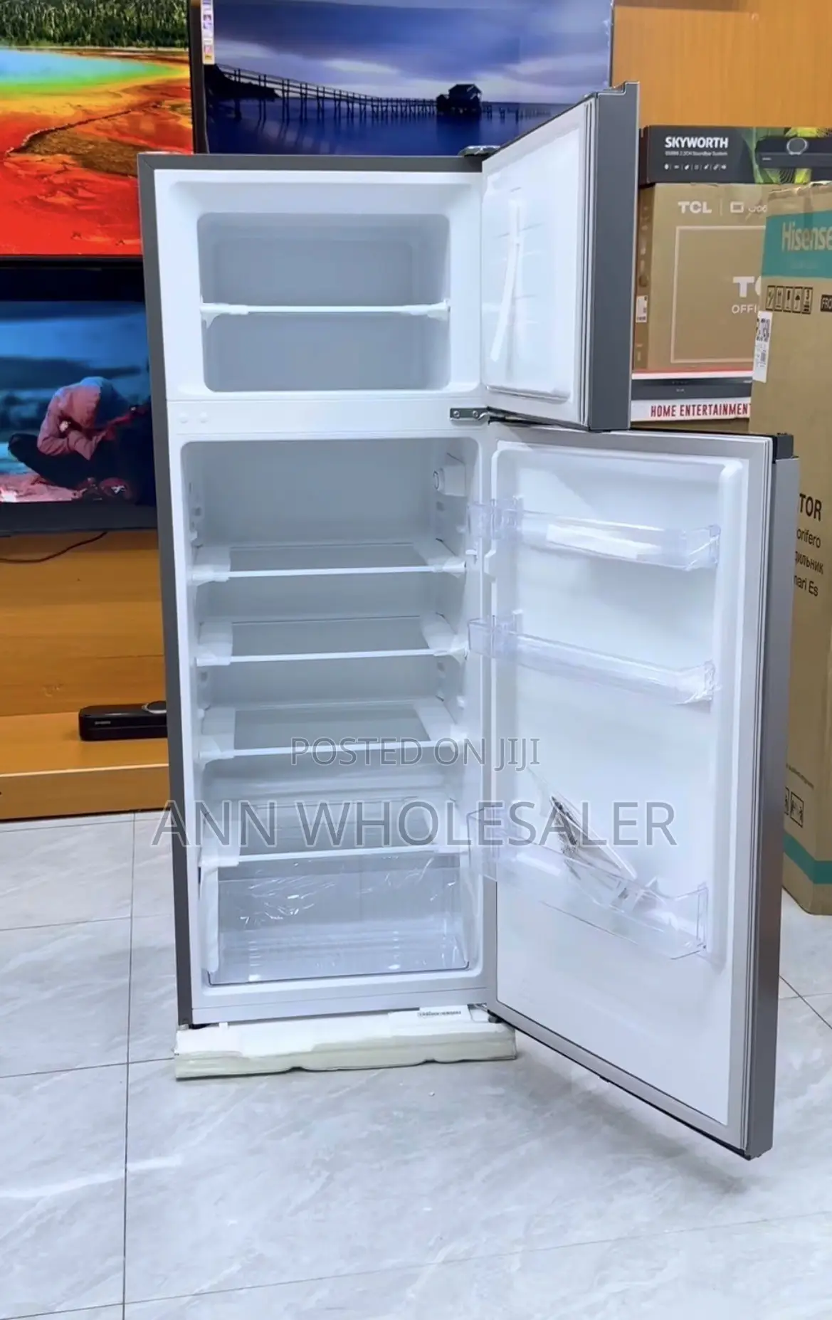 Hisense 203 Litres Double Door No Frost Fridge