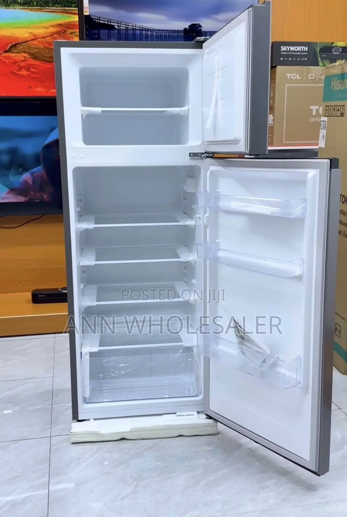 Hisense 203L Fidge Non-Frost Double Door (2YRs WRTY)
