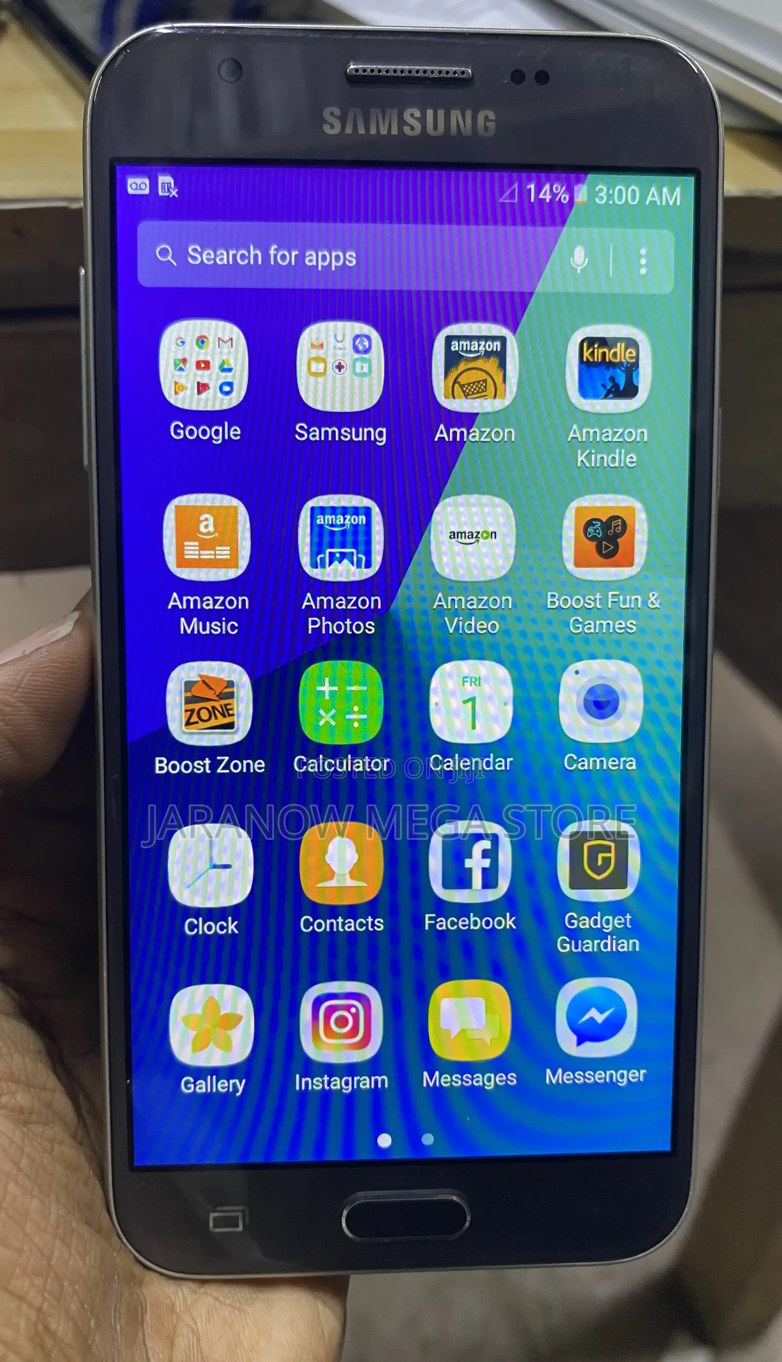 Samsung Galaxy J3 Emerge 16 GB Silver