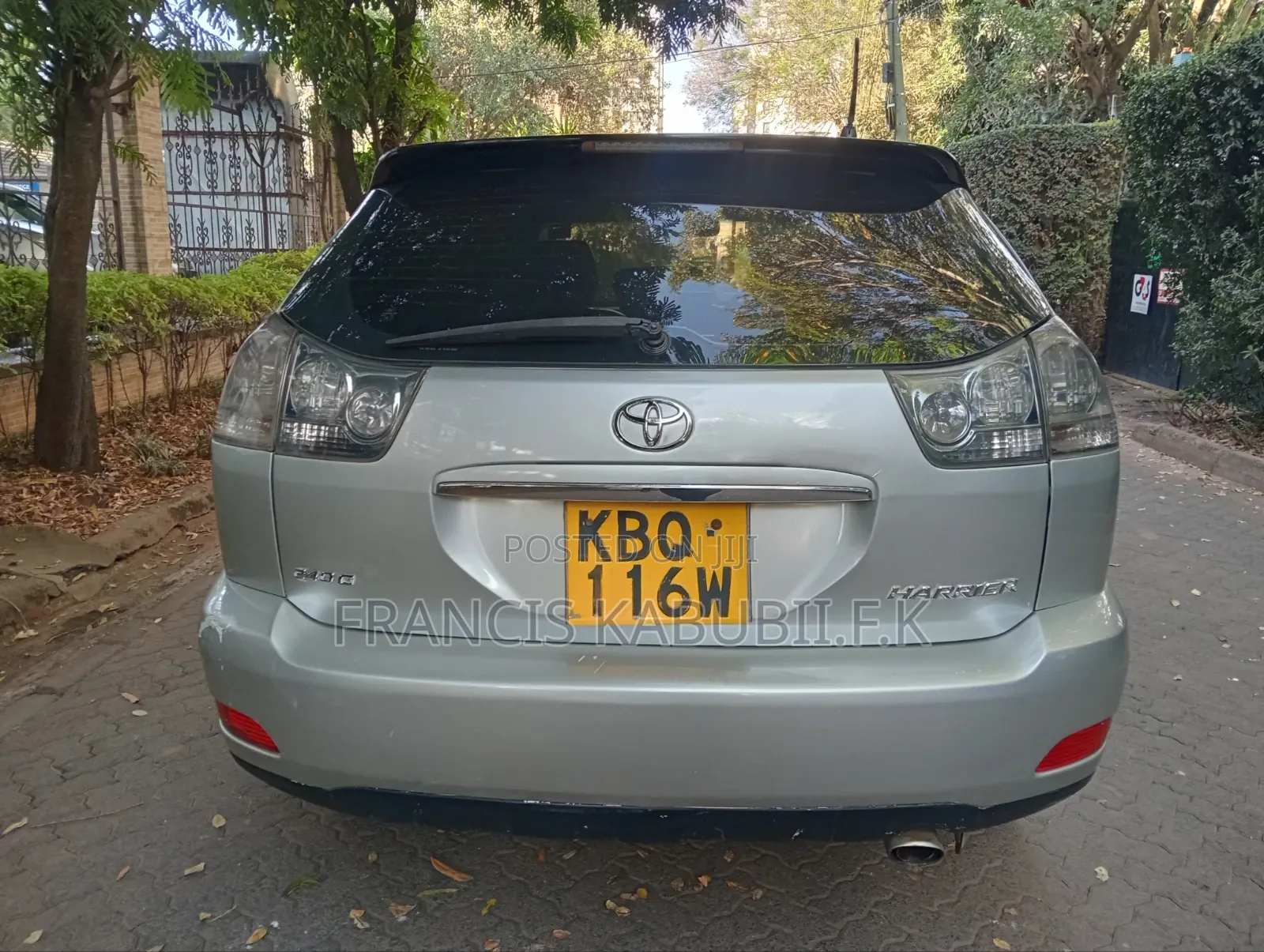 Toyota Harrier 2.4 4WD 2005 Silver