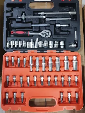 1/4" 53pc Dr Socket Spanners Tool Box Set