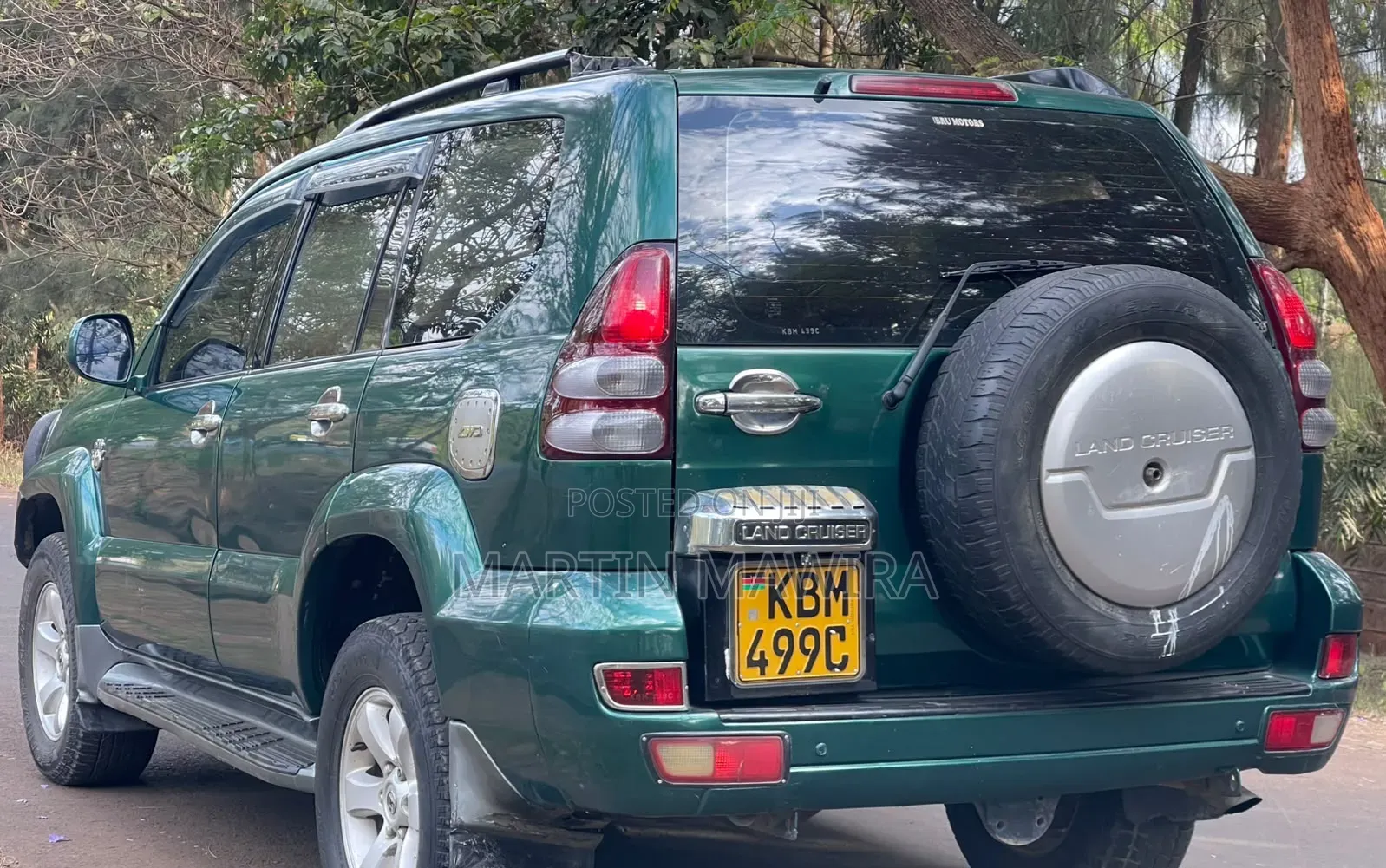 Toyota Land Cruiser Prado 2005 Green