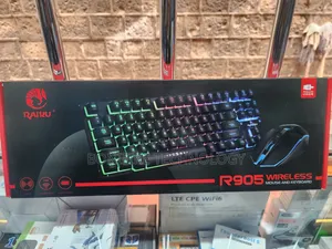 Raiku Wireless Rechargeable Gaming Keyboard Combo