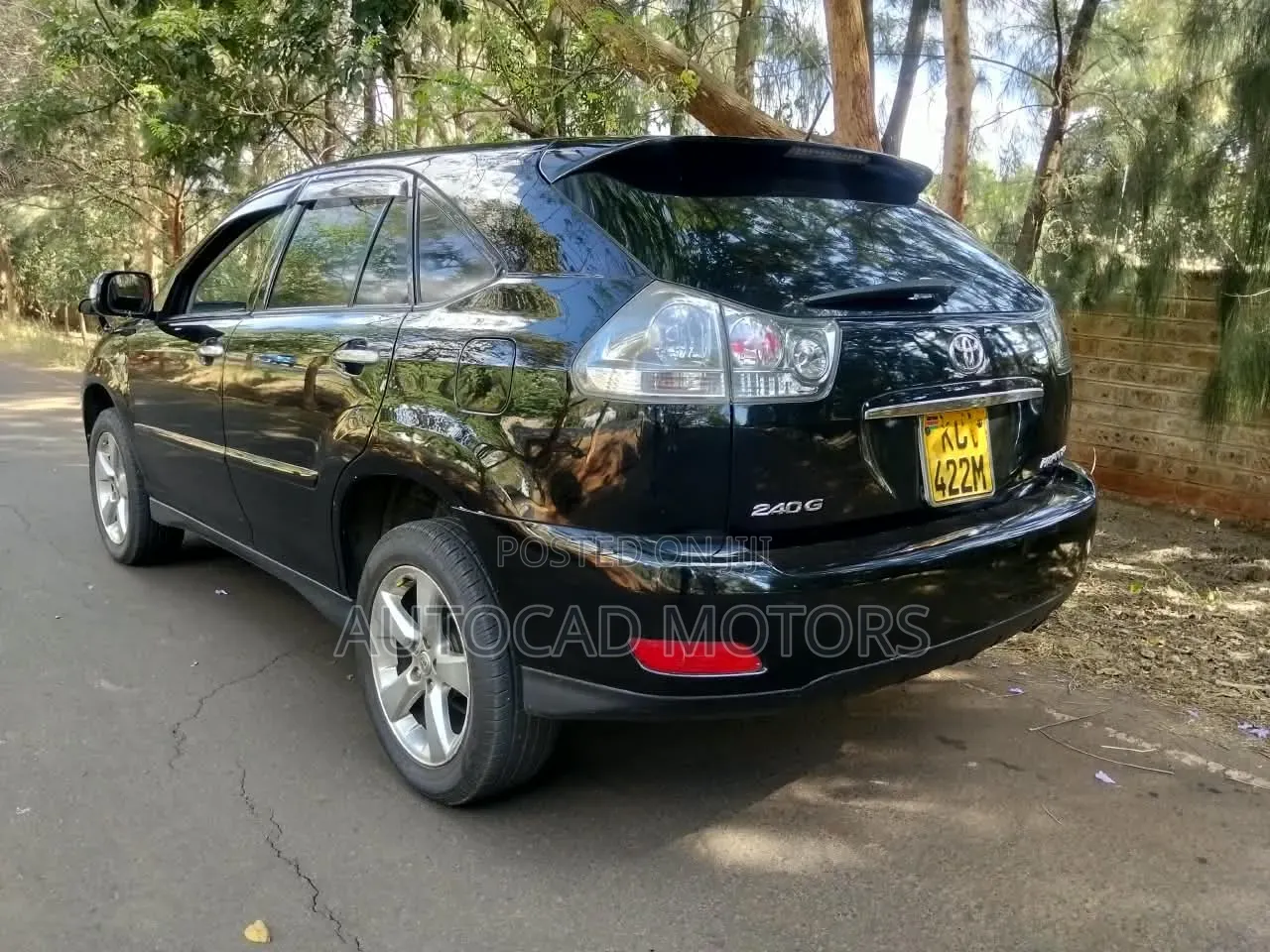 Toyota Harrier 240G 2012 Black