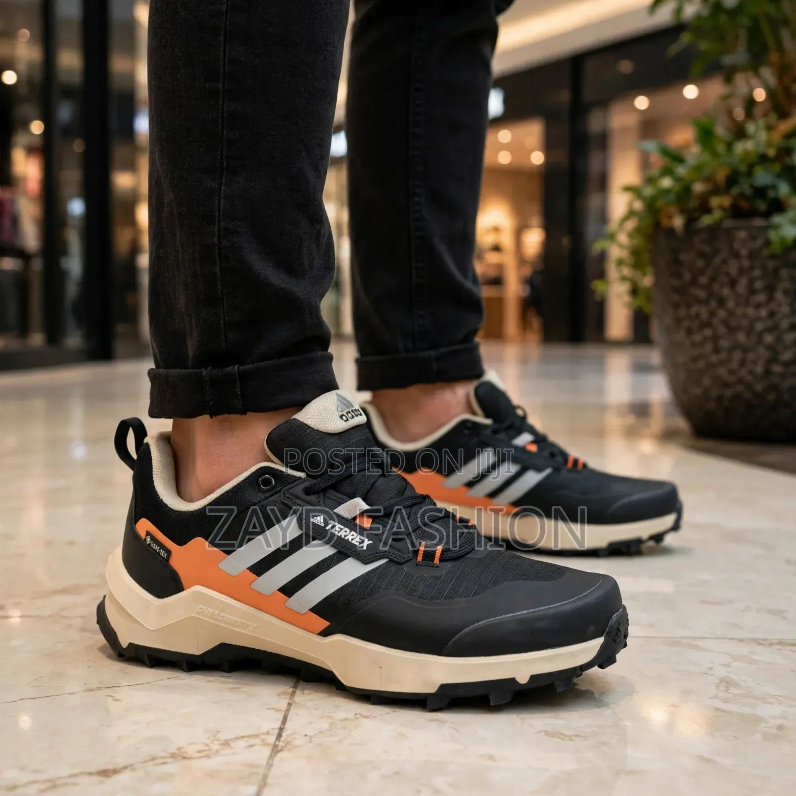 Adidas Terrex Black With Orange