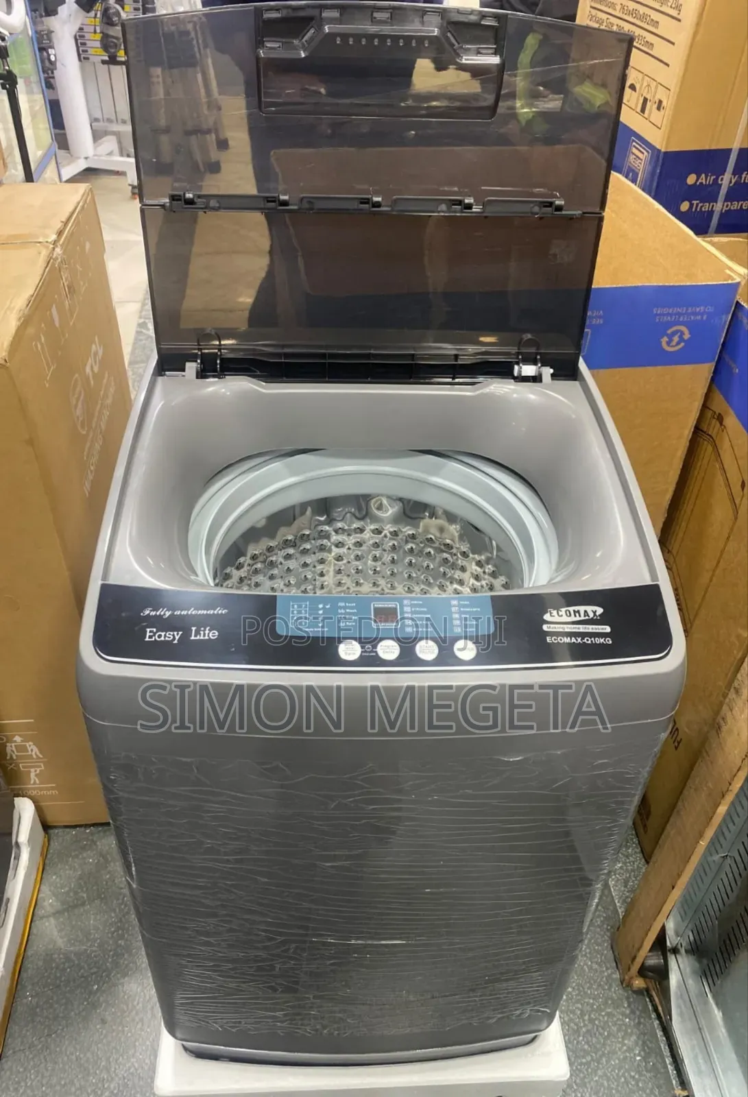 Ecomax 7kg Top Load Fully Automatic Washing Machine