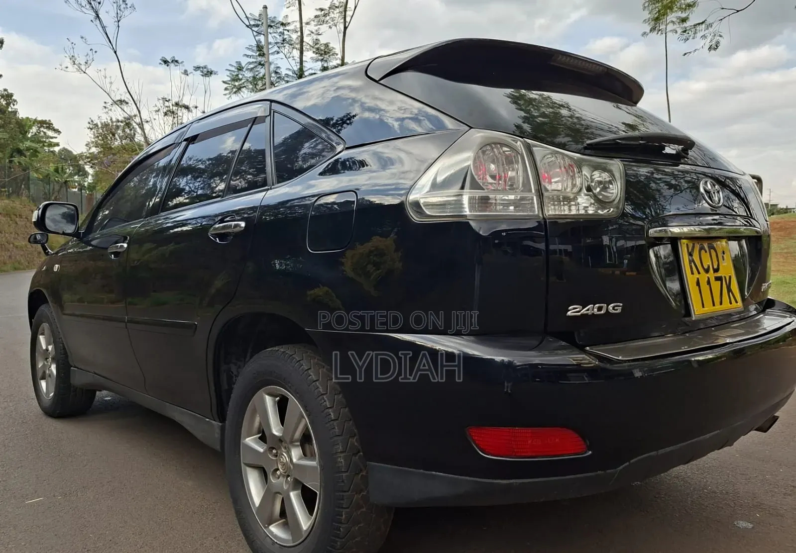 Toyota Harrier 2008 Black