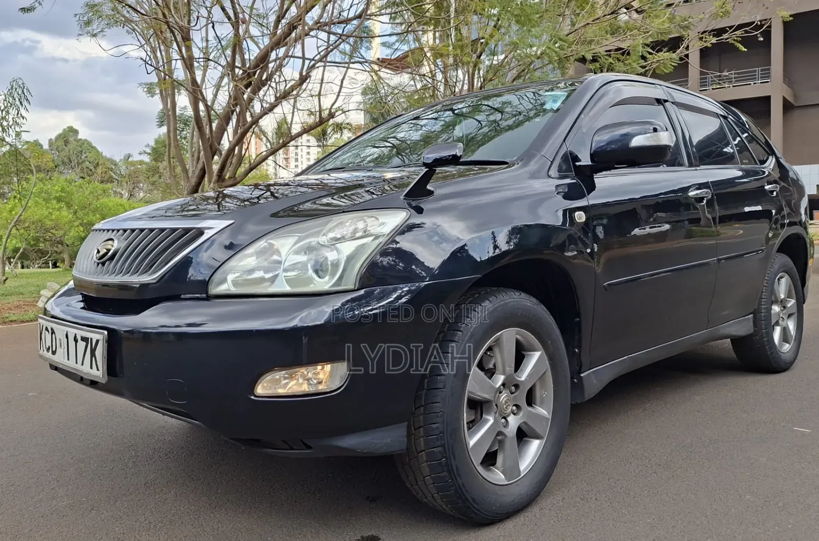 Toyota Harrier 2008 Black