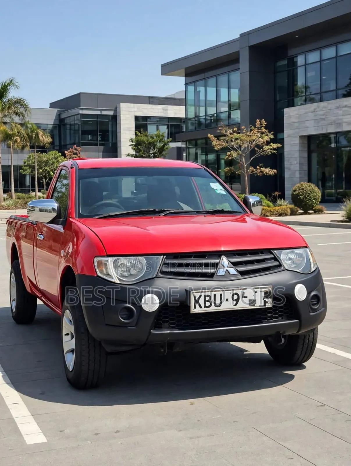 Mitsubishi L200 Single Cab 2.5 TD 2012 Red