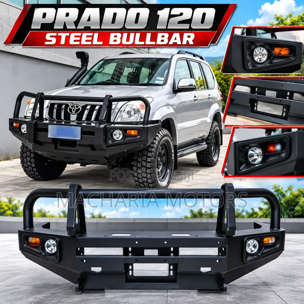 Landcruiser Prado 120 Bullbar