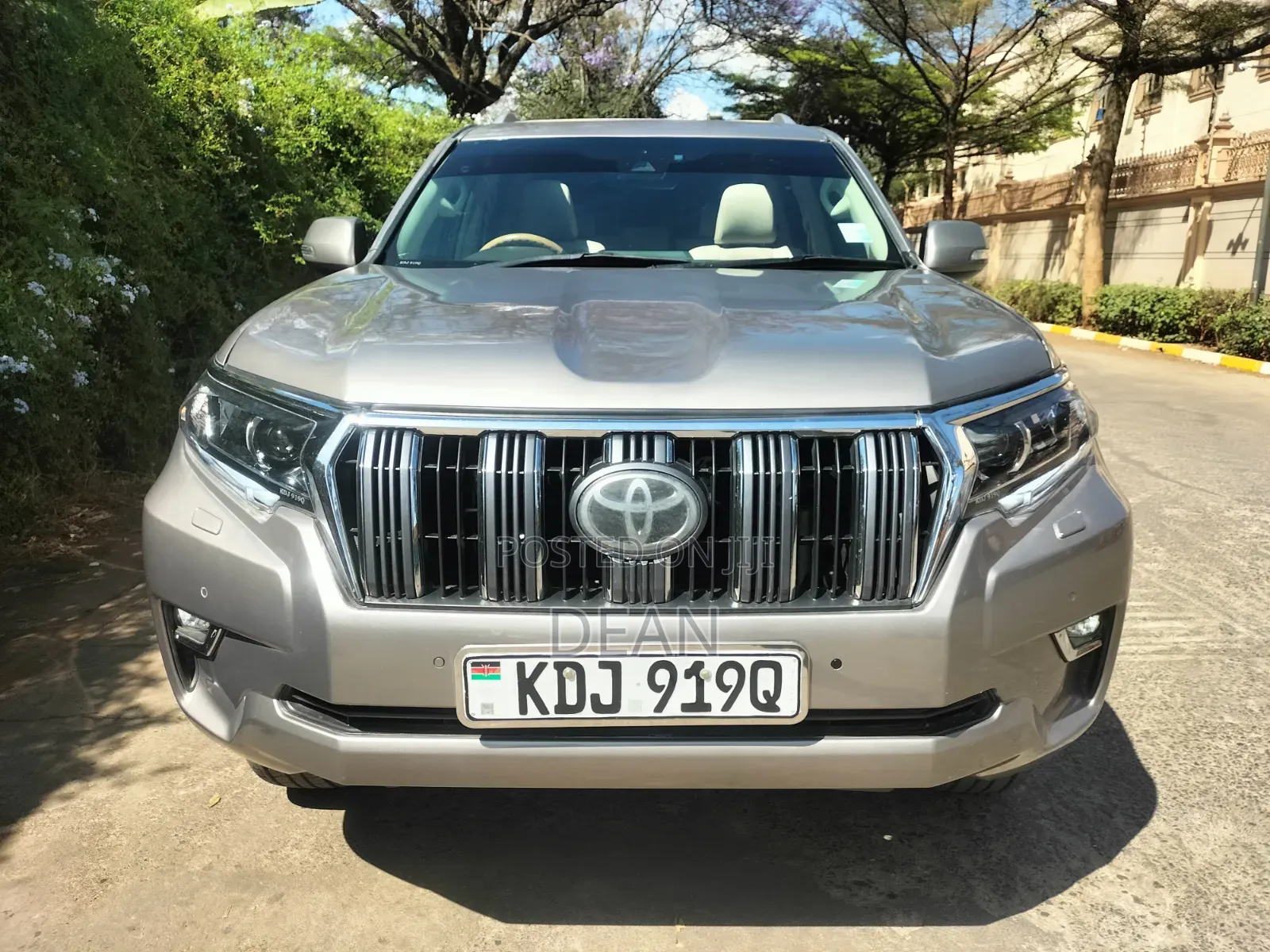 Toyota Land Cruiser Prado 2018 Brown